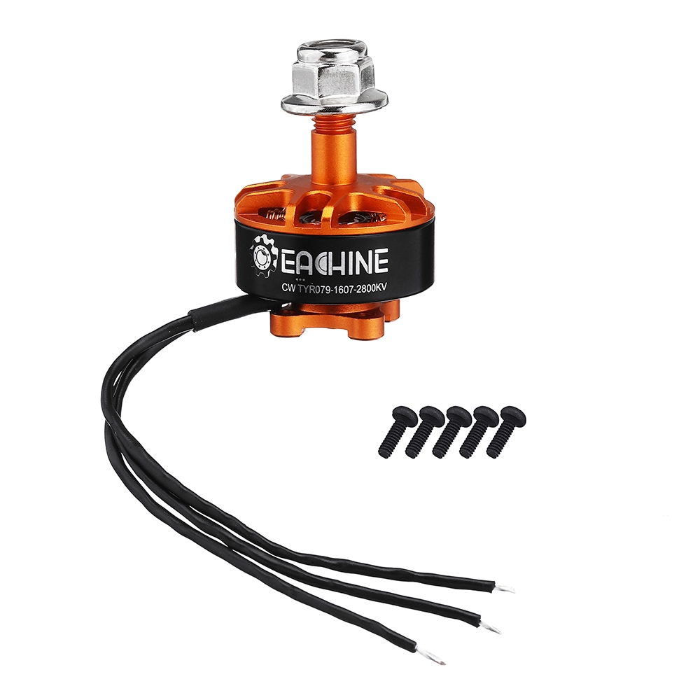 Eachine Tyro79 FPV Racing RC Drone Spare Part 1607 2800KV 2-4S Brushless Motor