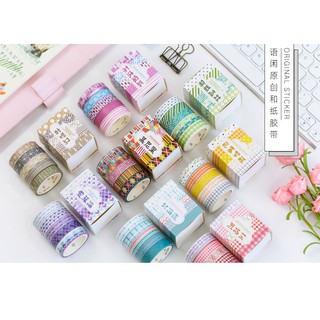 Set 𝟝 washi tape tên địa danh [006]