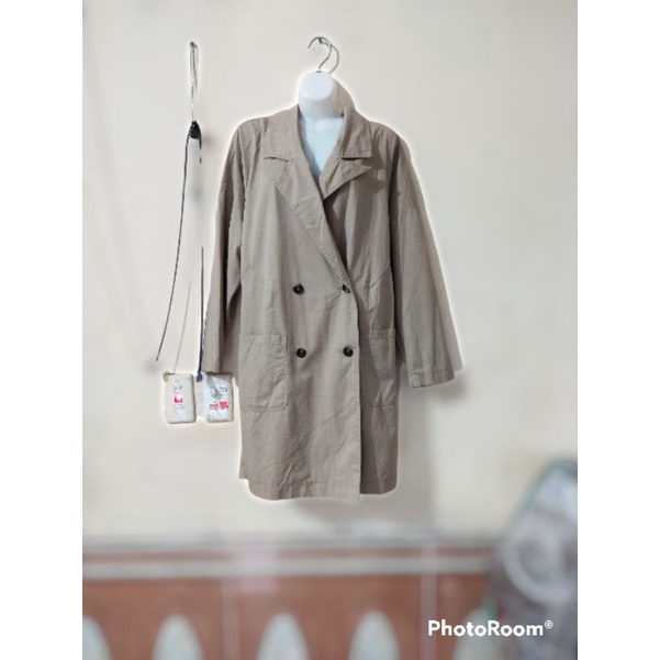 Áo mangto kaki 2hand