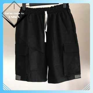 Quần short kaki túi hộp phản quang v1