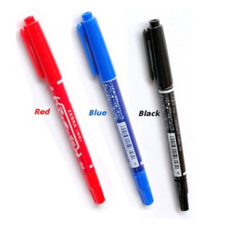 Sỉ & lẻ bút lông dầu zebifa xanh, đỏ, đen - 1 cây - ảnh sản phẩm 1
