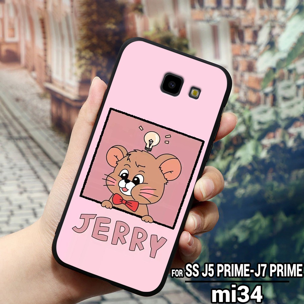 Ốp lưng SAMSUNG J5 Prime - J7 Prime - J4 Plus - J4 Core in hình Tom và Jerry dành cho cặp đôi