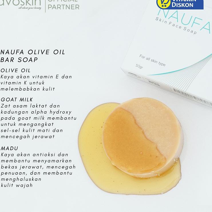 ● Xà Phòng Dầu Ô Liu Nguyên Chất 50g Avoskin Naufa | Xà Phòng Rửa Mặt Ngăn Ngừa Mụn Kiểm Soát Dầu | BigBuy360 - bigbuy360.vn