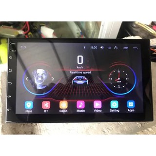 (Bao gồm mặt dưỡng) Màn hình Android CARFU cho ô tô ra lệnh bằng giọng nói ( Trợ lý ảo AI )