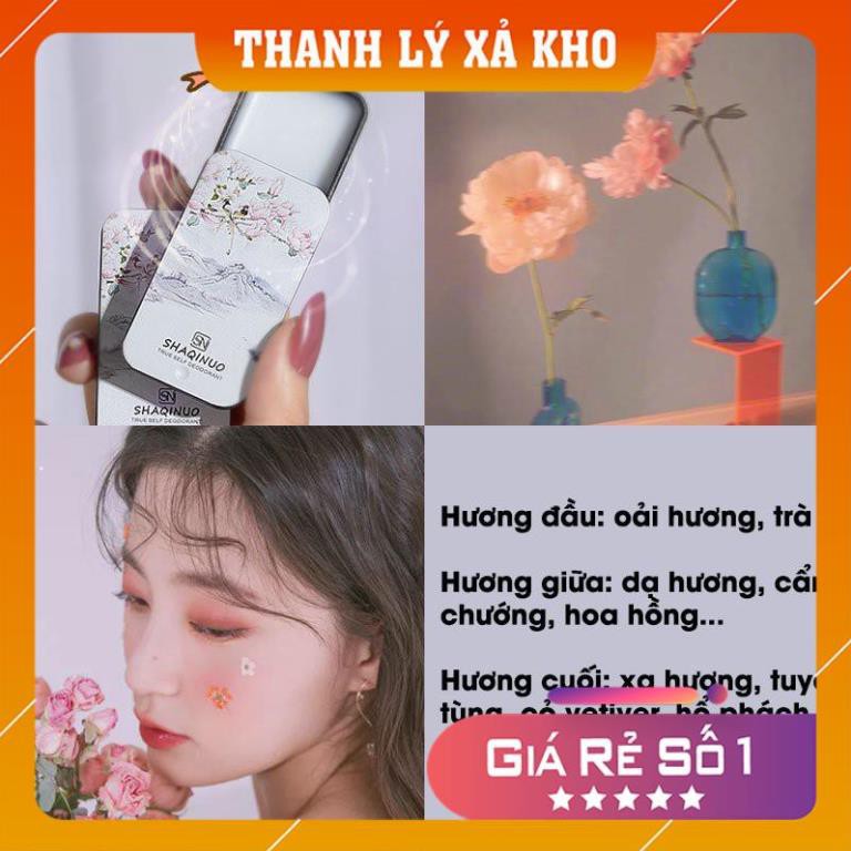 [FreeShip – Xả kho] Set 3 hộp Nước hoa khô rắn hương thơm lâu khử mùi cho nam và nữ | Thế Giới Skin Care