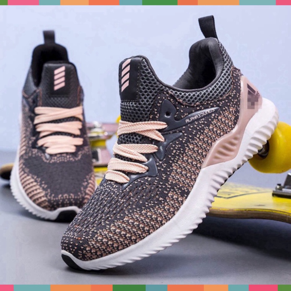 Giày Thể Thao Adidas Alphabounce Nam Nữ  Siêu Êm, Siêu Bền Full Box Bill