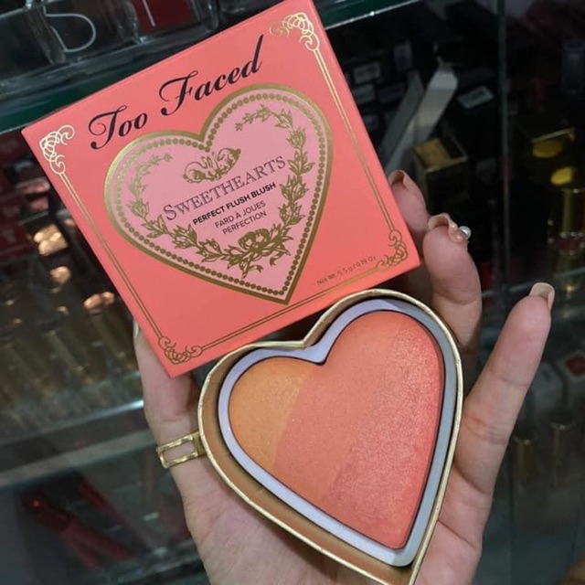 [Xukashop] Phấn má hồng Too Faced SWEETHEARTS PERFECT FLUSH BLUSH trang điểm tự nhiên (5.5g)