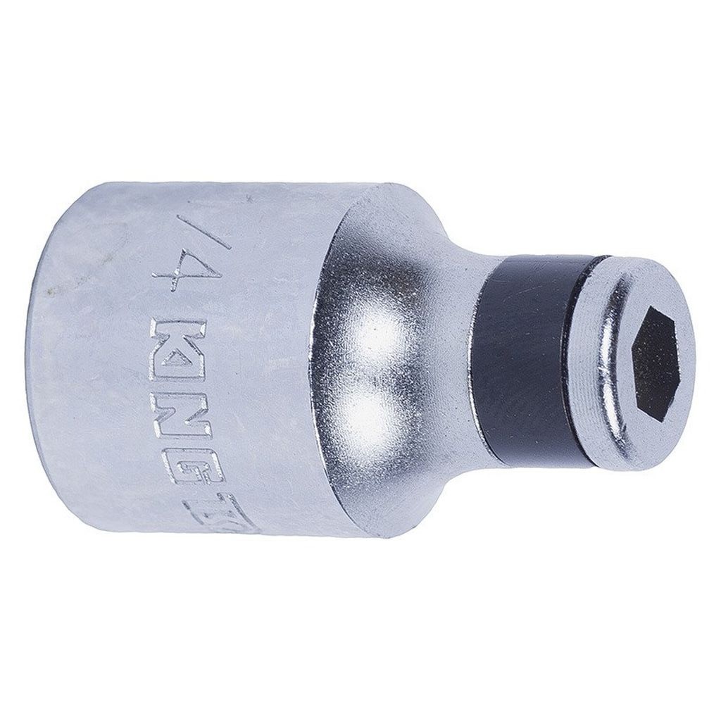 Đầu chuyển bu lông 3/8&quot; sang đầu bắn vít 6.35mm Kingtony 314808S