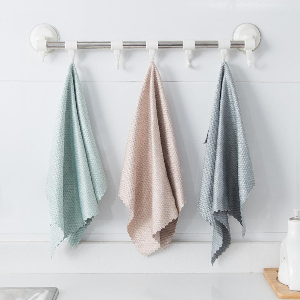 Khăn Lau Siêu Thấm Chống Xước Bề Mặt Lau Kính , Bàn Ghế , Khăn Lau Bếp Mềm Mại