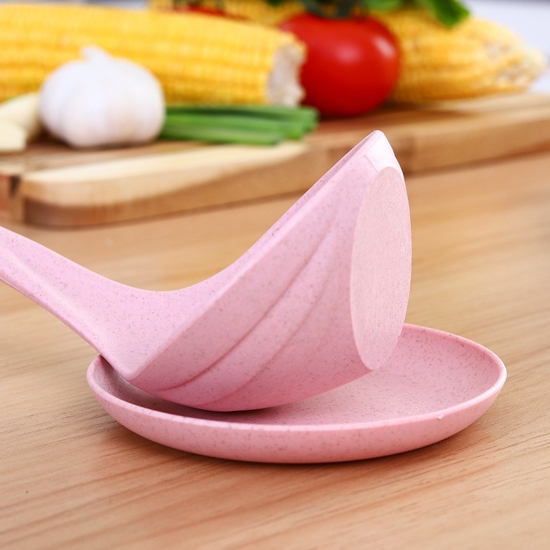 Muỗng Múc Canh Hình Thiên Nga Sáng Tạo Kèm Khay Đựng