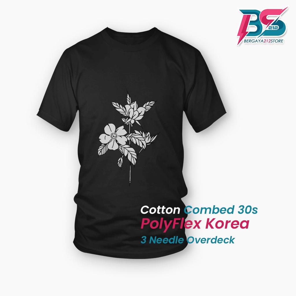 !! Áo Thun Cotton In Hoa Mật Ong Distro Thời Trang Unisex