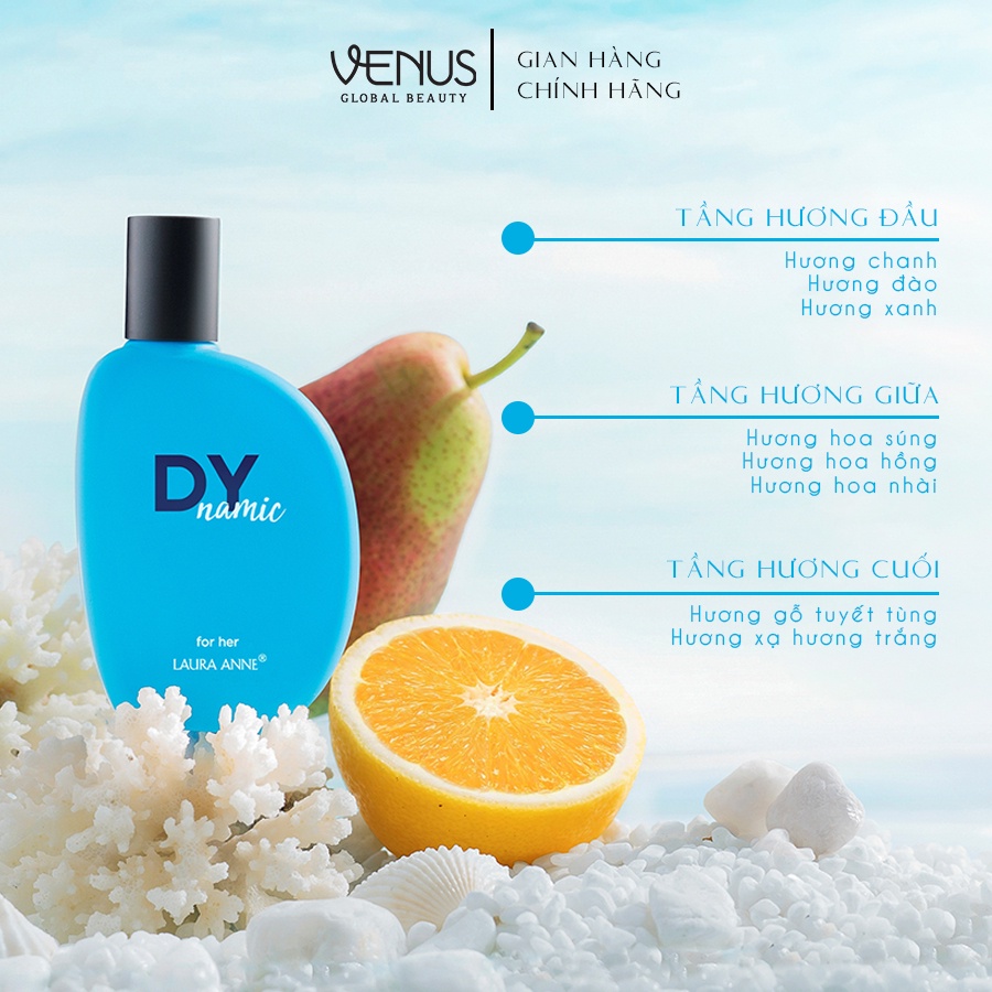 [DATE THÁNG 11/2023] Nước hoa nữ LAURA ANNE Dynamic For Her chính hãng 30ml