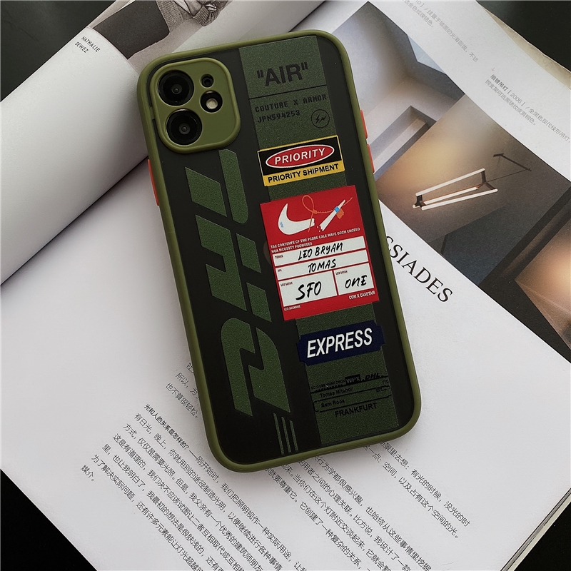 Ốp điện thoại mềm DHL màu tương phản cho iPhone 11 Pro MAX i7 i8 plus XR XS MAX | BigBuy360 - bigbuy360.vn