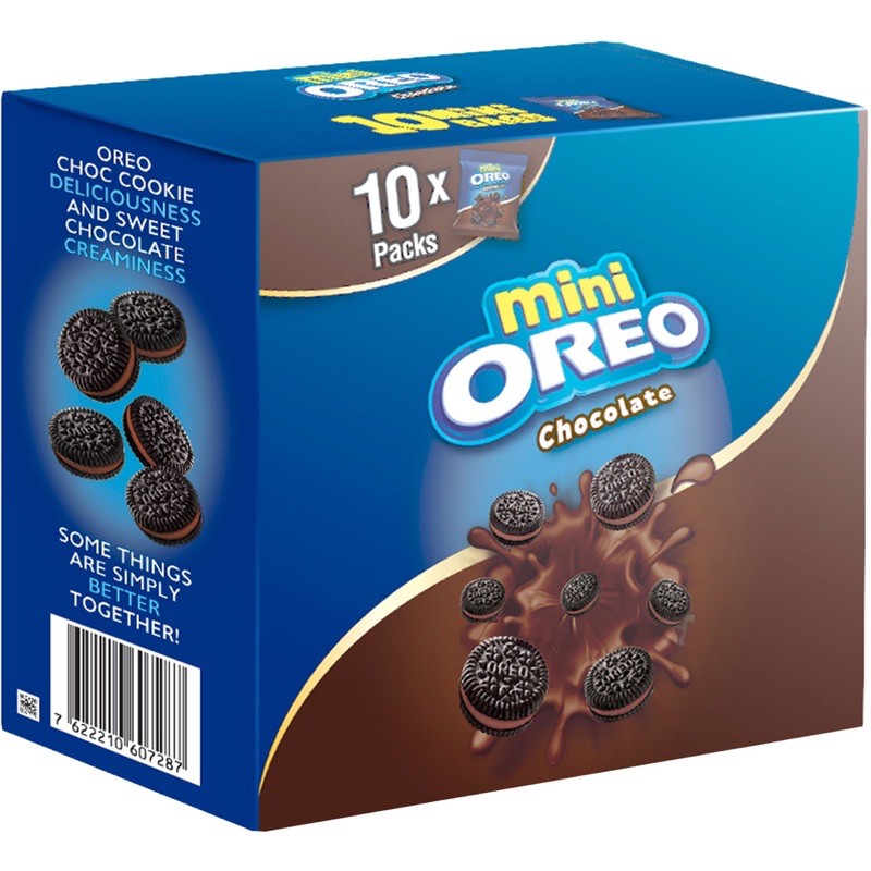 BÁNH QUY OREO MINI ORIGINAL/ CHOCOLATE 204G