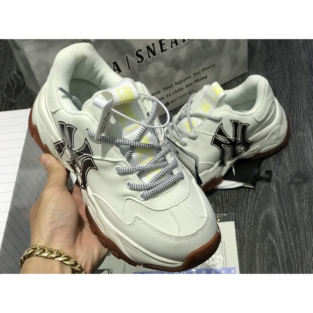 Siêu Phẩm Giày Thể Thảo Sneaker MLL.B NYY. Đế Nâu Đế Tách Lớp SIêu Xinh Cao Cấp Ảnh Thật + freeship + Tặng Tất