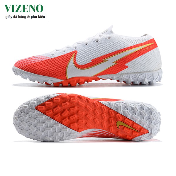 [ FREESHIP+HỘP+QUÀ ] Giày đá bóng Mercurial Vapor 13 Elite đỏ trắng - giày đá bóng vizeno