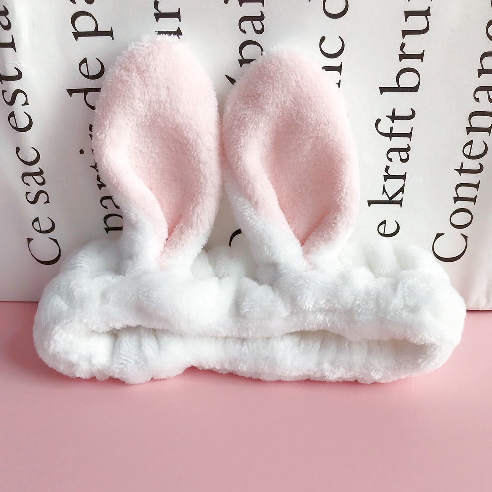  Băng đô vải trang trí tai thỏ thời trang Hàn Quốc