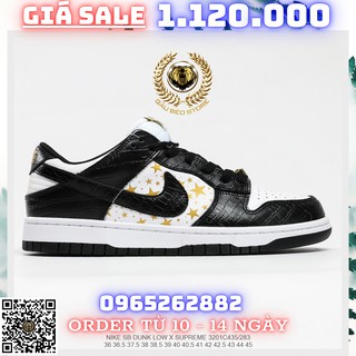 ORDER + FREESHIP Giày Outlet Sneaker _Supreme x Nike SB Dunk Low MSP:  ➡️ gaubeostore.shop