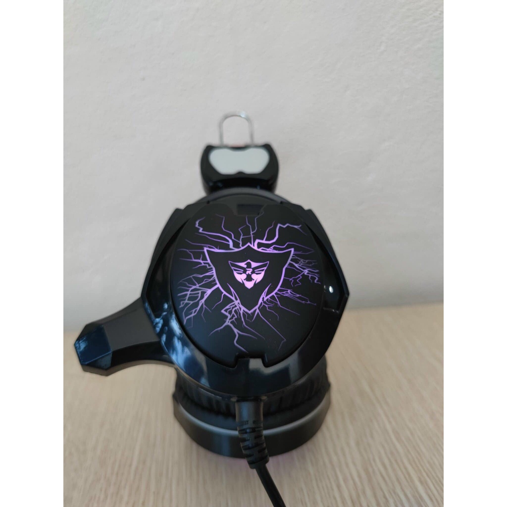 Tai Nghe Nhạc Gaming 3.5 Chụp Tai Có Dây Rebirth Led RGB Tai Nghe Game Thủ Có Mic Máy Vi Tính LAPTOP