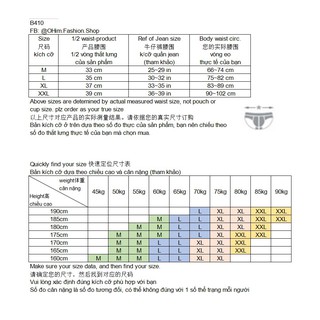 Quần lót nam - thun lạnh siêu mỏng B410