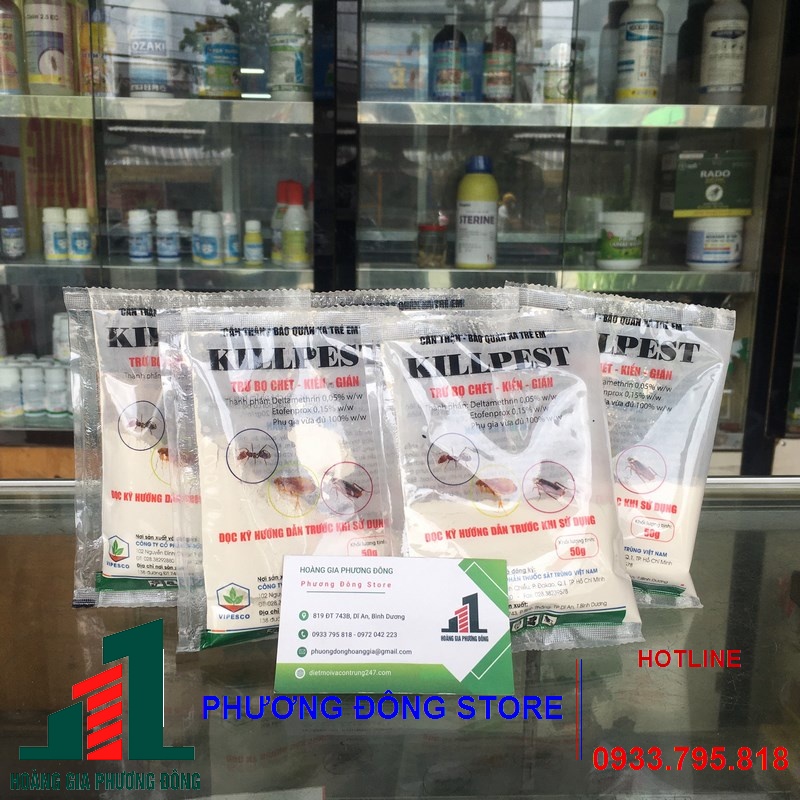Bột diệt bọ chét kill pest 50g