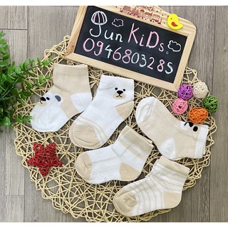 Babysock - Tất lưới in họa tiết cún cho bé