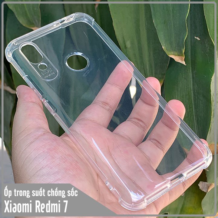 Ốp lưng chống sốc TPU trong suốt 6D các dòng Xiaomi Redmi K20-RedmiNote8-Note8Pro-Mi9-Redmi8-8A-RedmiNote7
