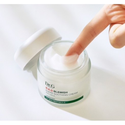 Dr.g Kem dưỡng ẩm và phục hồi sâu cho da Dr.G R.E.D Blemish Clear Soothing Cream 70ml