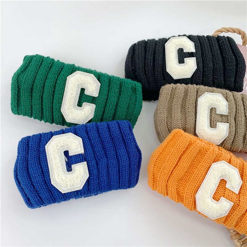 Băng Đô Dệt Kim Bản Rộng Chống Trượt In Chữ Thời Trang Thể Thao Đường Phố Cho Nữ