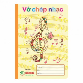Vở Chép nhặc Klong 36 trang ms 007 - HOKAMI Store