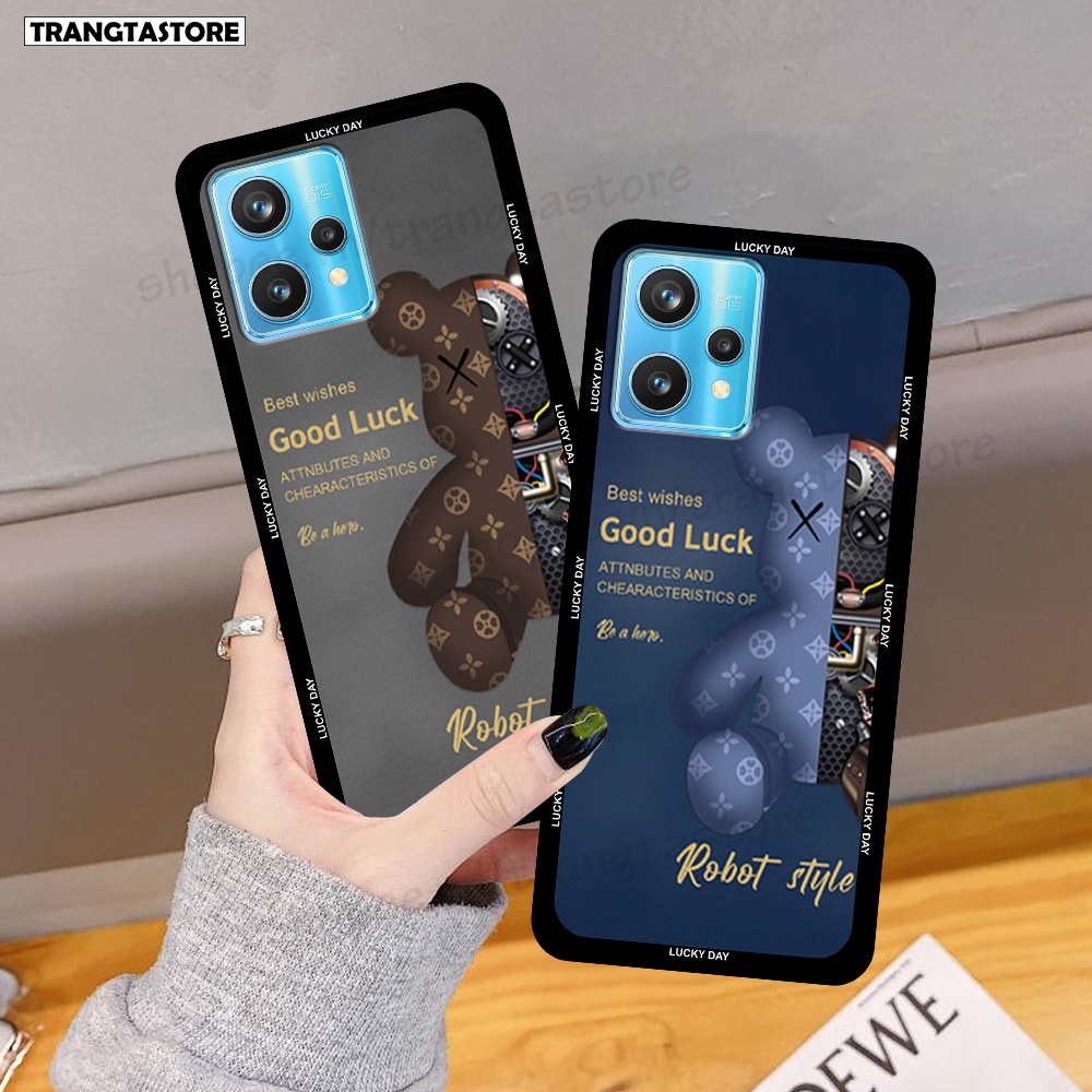 Ốp Realme 9i / 9 Pro in hình gấu Bearbrick,Mountain,xanh,đen,đỏ giá rẻ