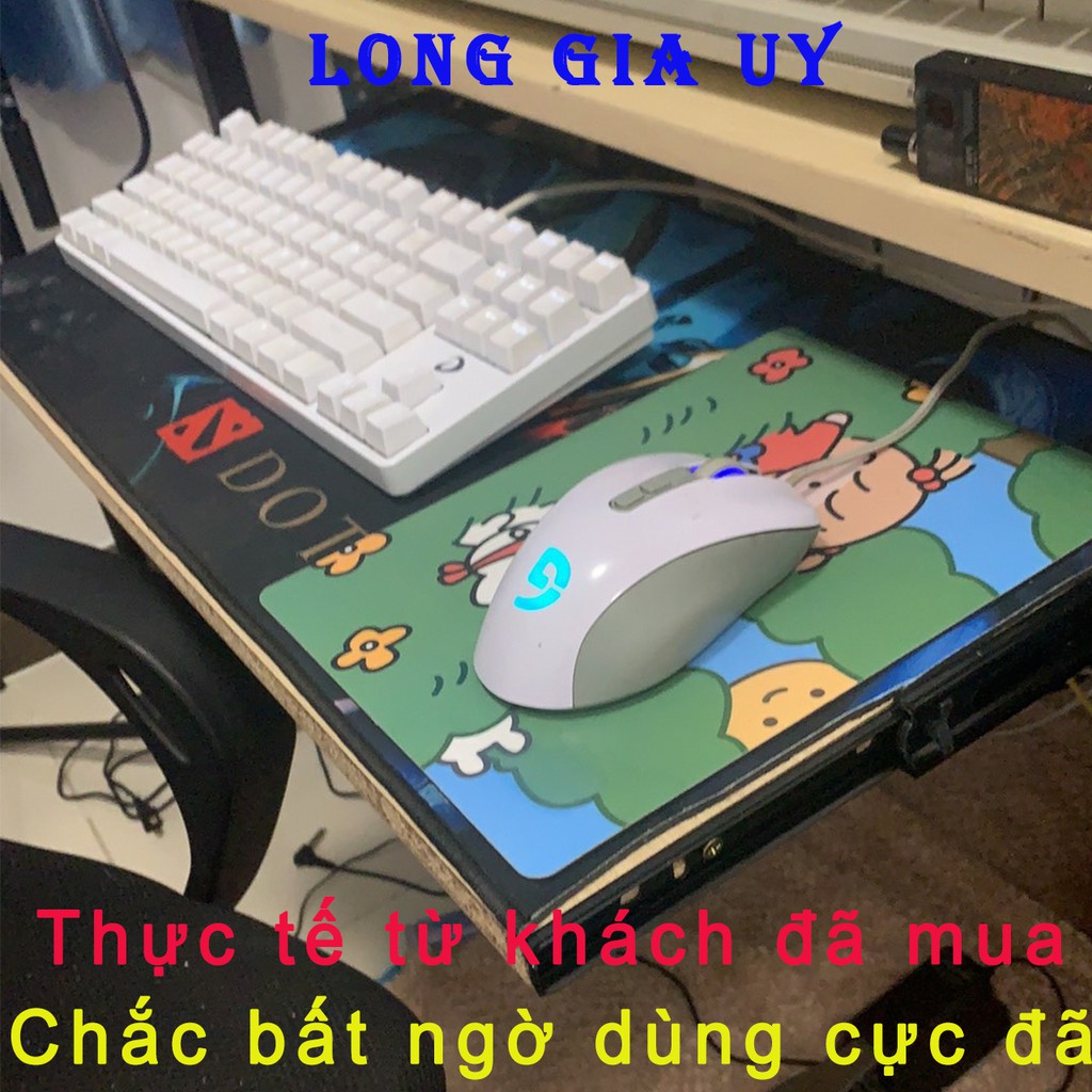 Khay bàn phím treo cực tiện giải phóng không gian bàn làm việc