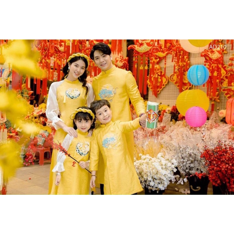 Áo dài gia đình