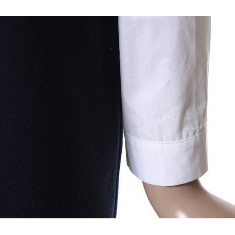 Đầm Mix Sơ Mi Trắng  DR03