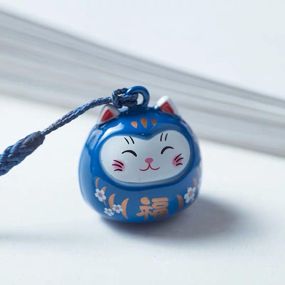 Móc Khóa Hình Chú Mèo May Mắn Hoạt Hình Đáng Yêu