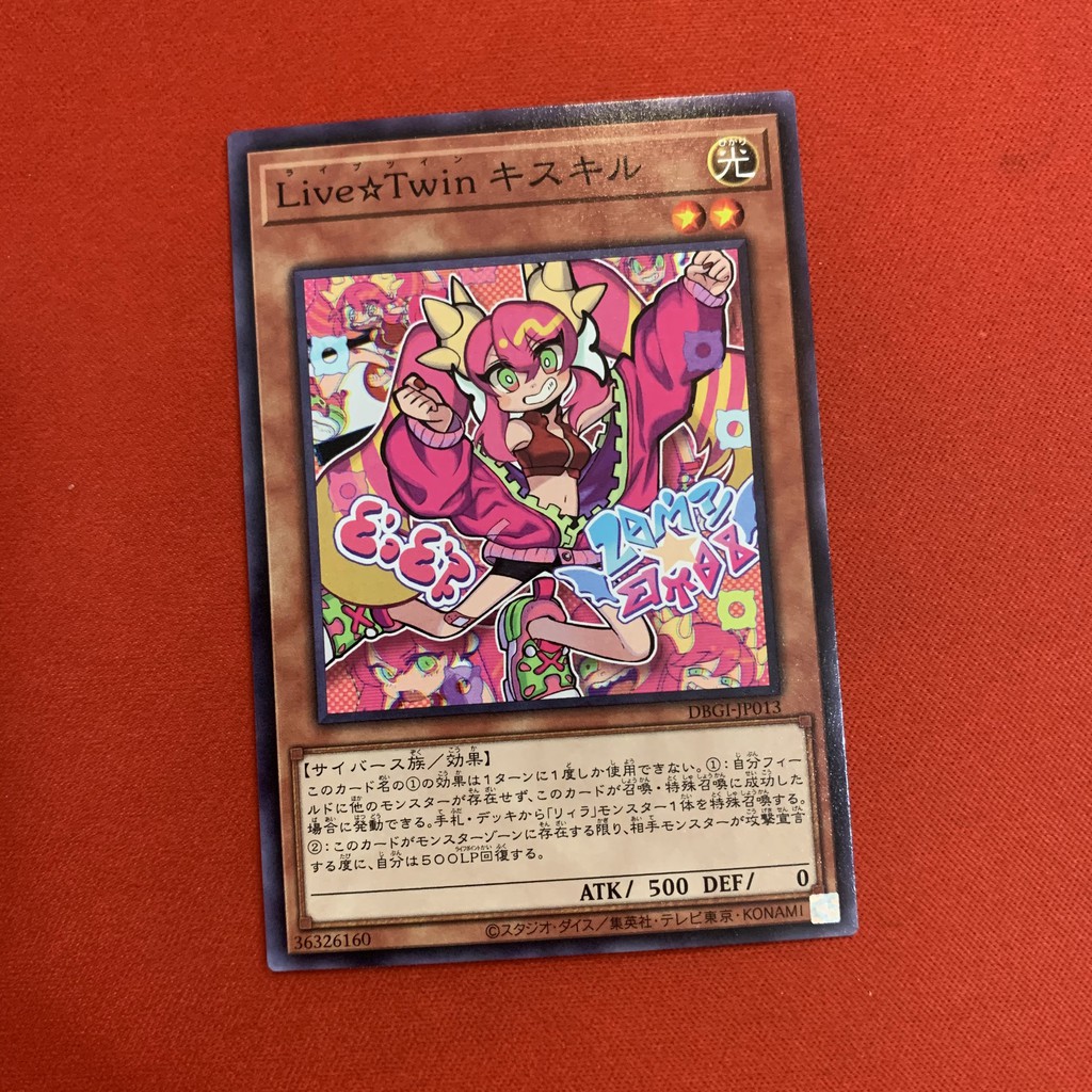 [EN-JP][Thẻ Bài Yugioh Chính Hãng] Live Twin Ki-Sikil