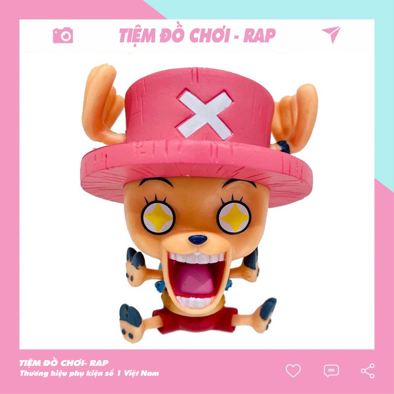 Mô Hình chibi Tony Tony Chopper Cao 9cm  truyện tranh hoạt hình Anime Nhật Bản - Figure Tượng One Piece