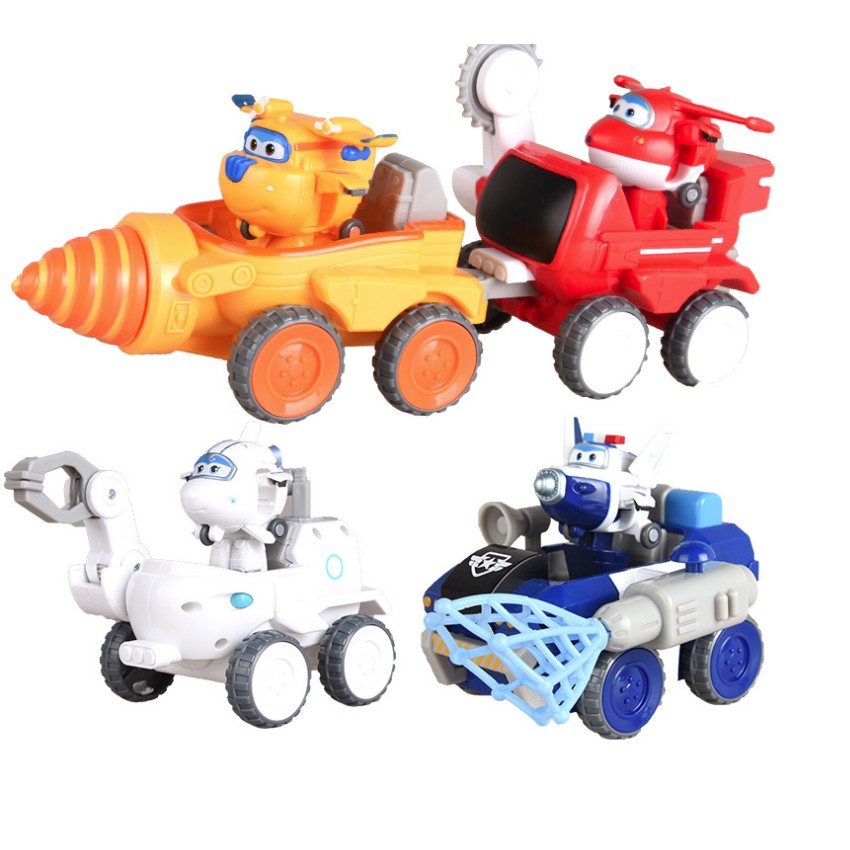 Super Wings đồ chơi trẻ em bộ 1 xe và 1 nhân vật mini MẪU MỚI ĐỘI BAY SIÊU ĐẲNG