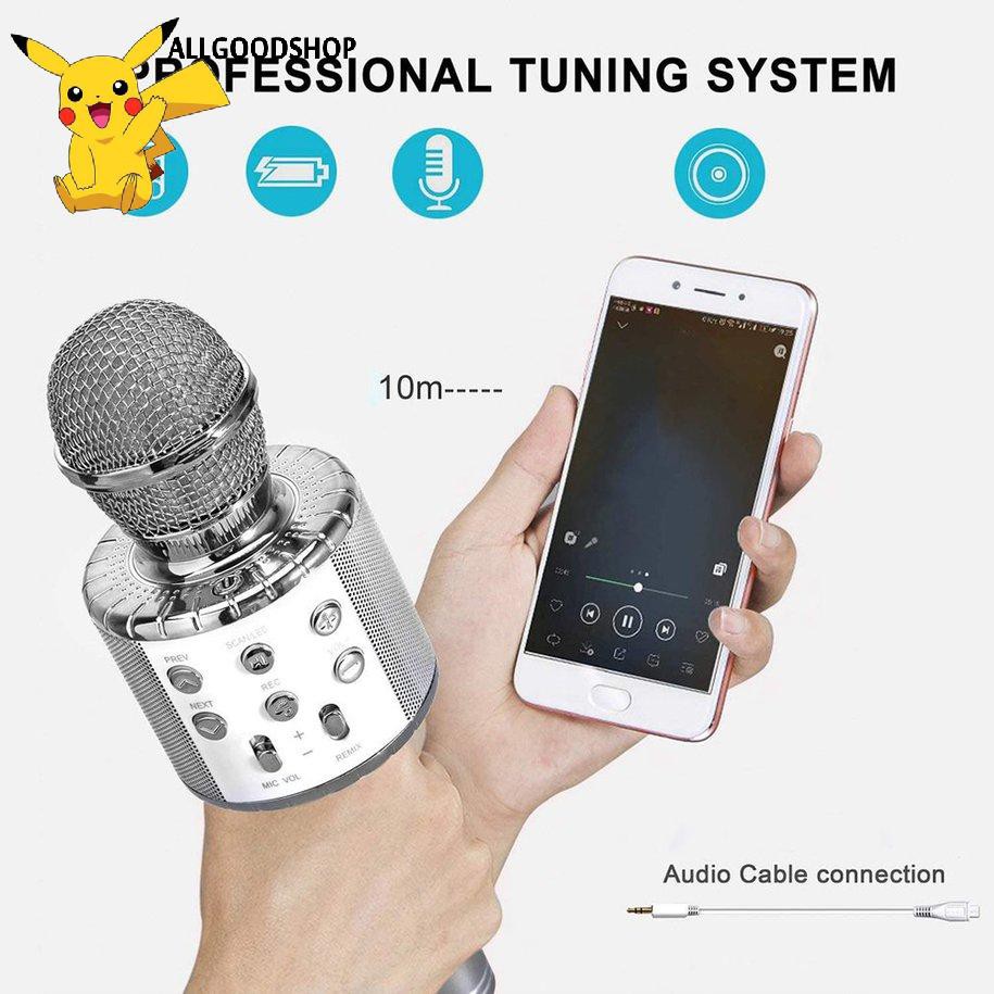 ✨ Micro Bluetooth Không Dây Hát Karaoke