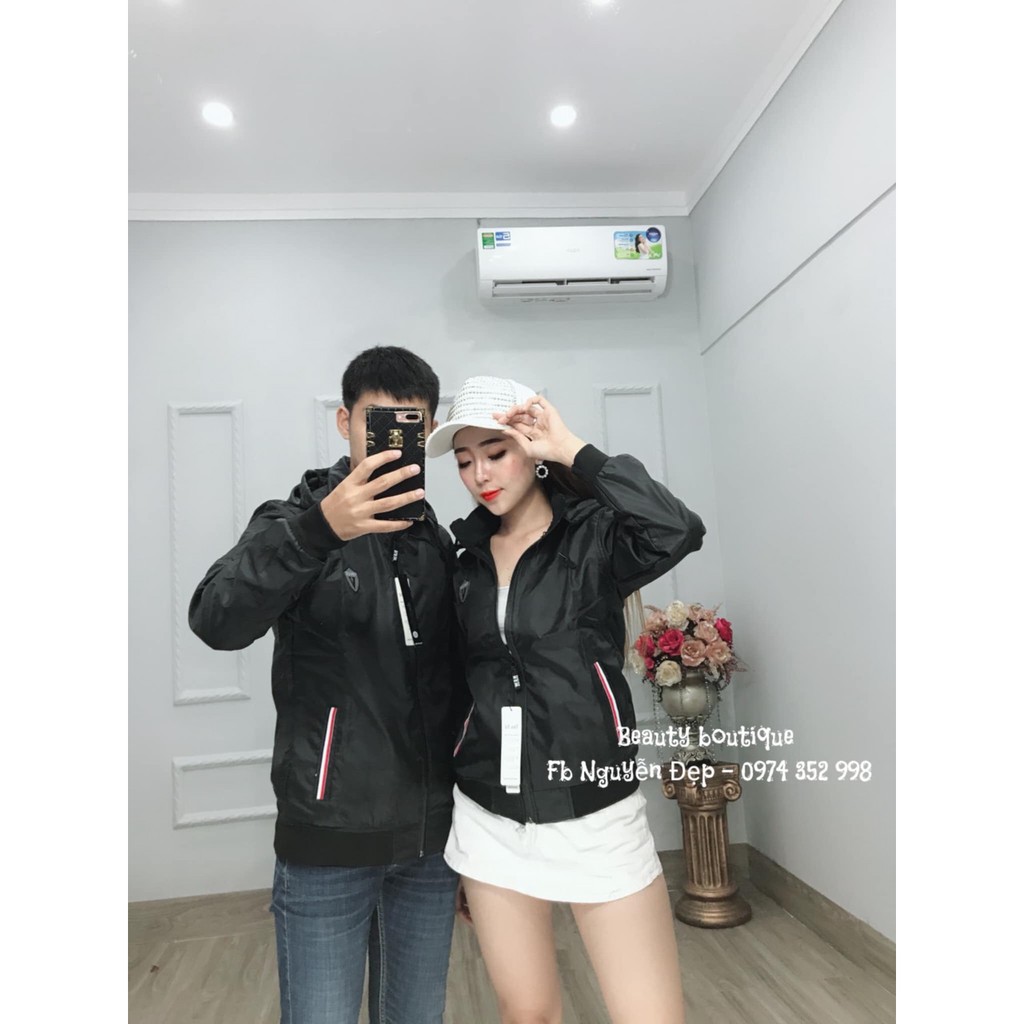 Áo khoác dù đôi hàn quốc