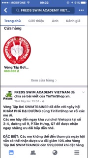 Phao bơi Swimtrainer