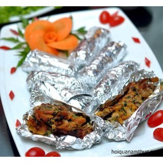 Cuộn giấy bạc nướng đồ ăn
