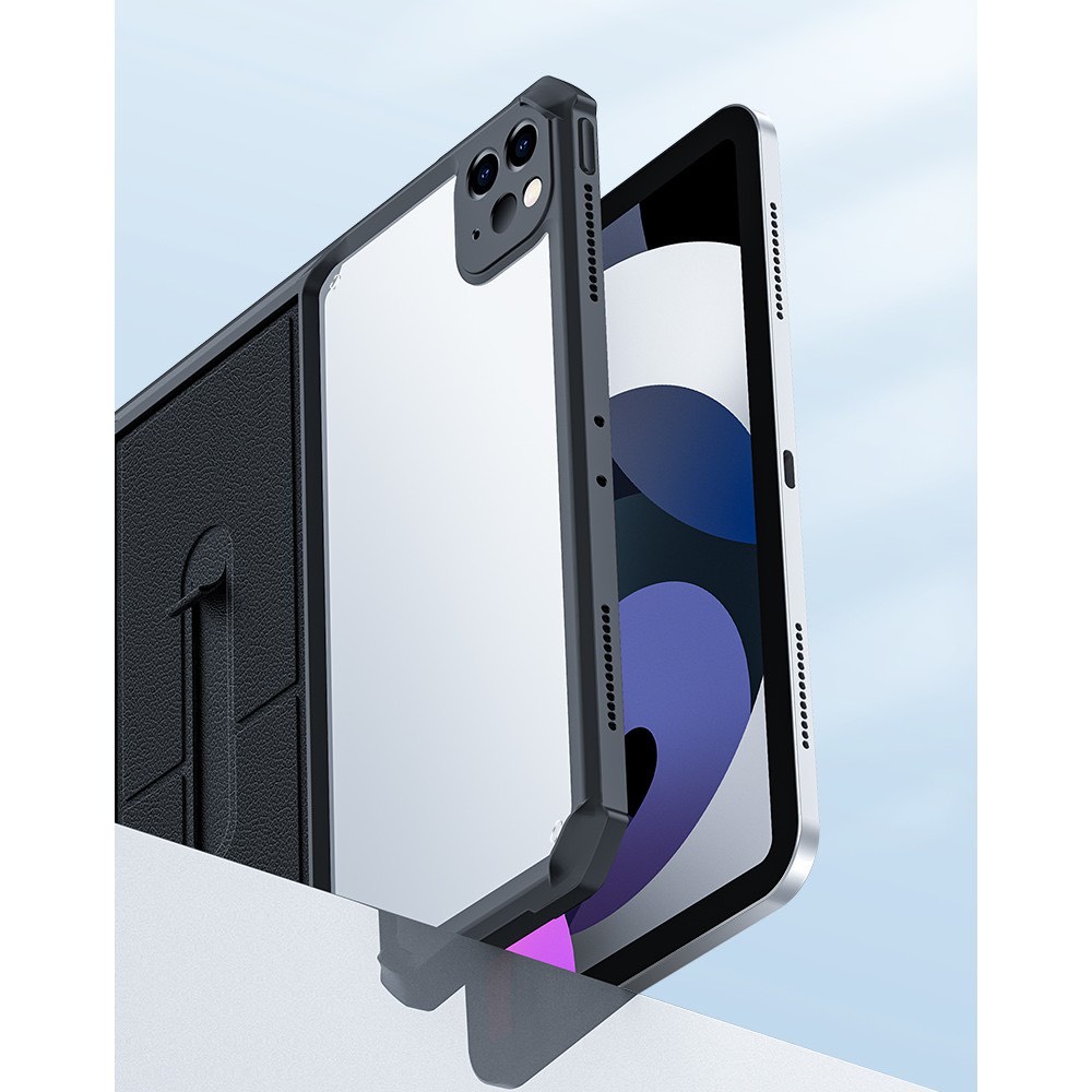 Ốp lưng đế dựng XUNDD iPad Pro 11/ 12.9 inch (M1-2021/2020) (Beatle Stand Series) Chống shock, Mặt lưng trong, Viền TPU