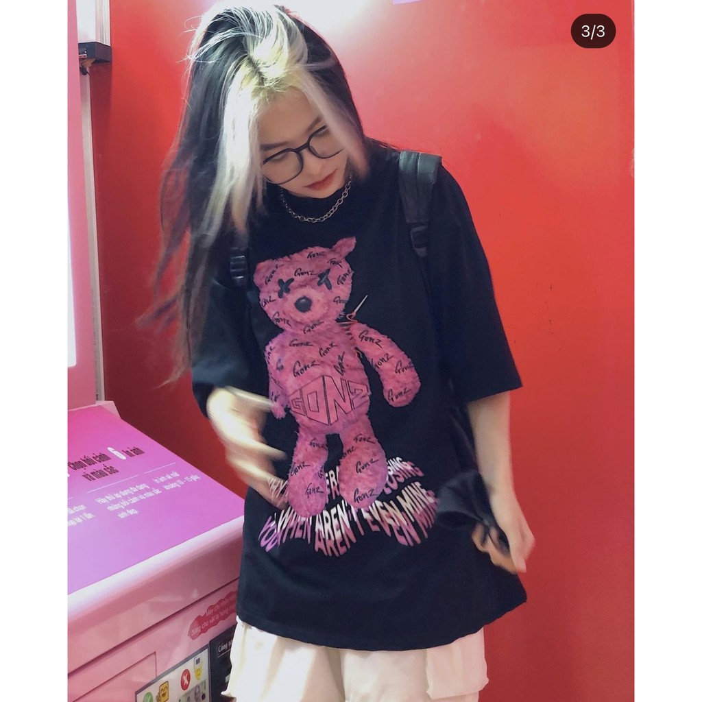 Áo Thun Cotton Form Rộng  Tee Teddy Gonz | BigBuy360 - bigbuy360.vn