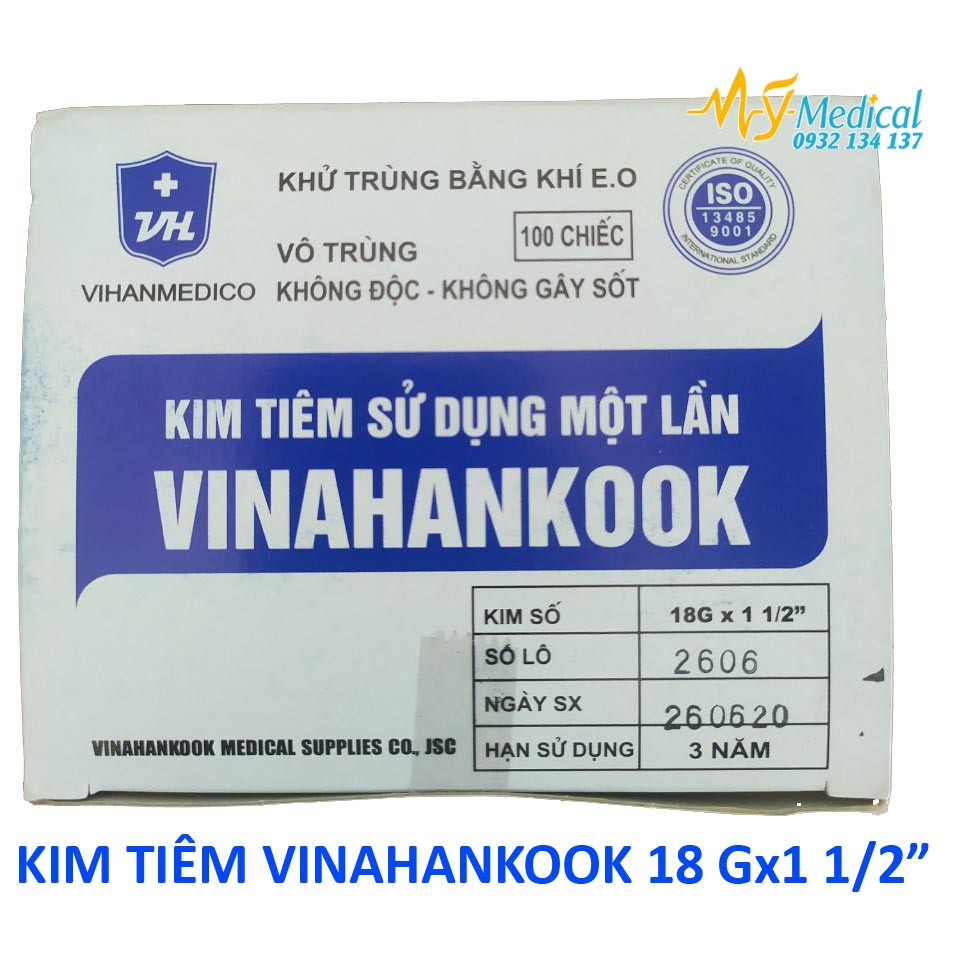Kim tiêm 18, 23, 25 Vinahankook