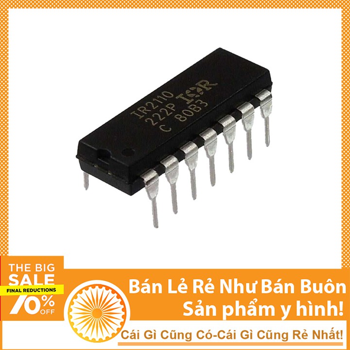 IR2110 DIP14 Half-Bridge Driver Giá Rẻ