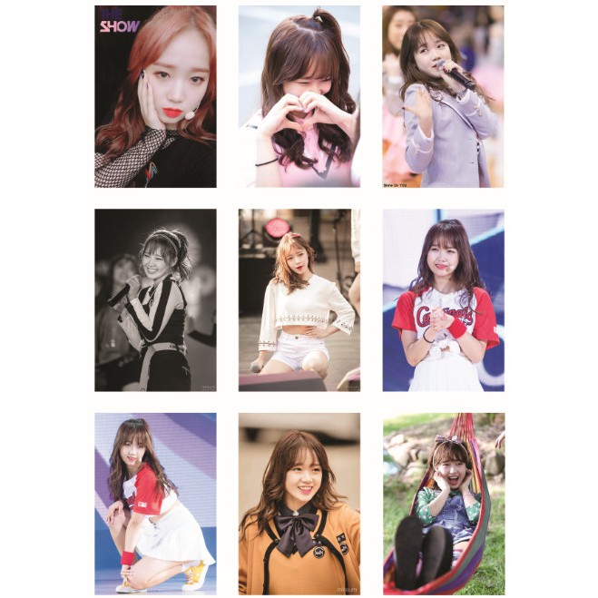 Lomo card ảnh thành viên Weki Meki - Choi YooJung full 81 ảnh