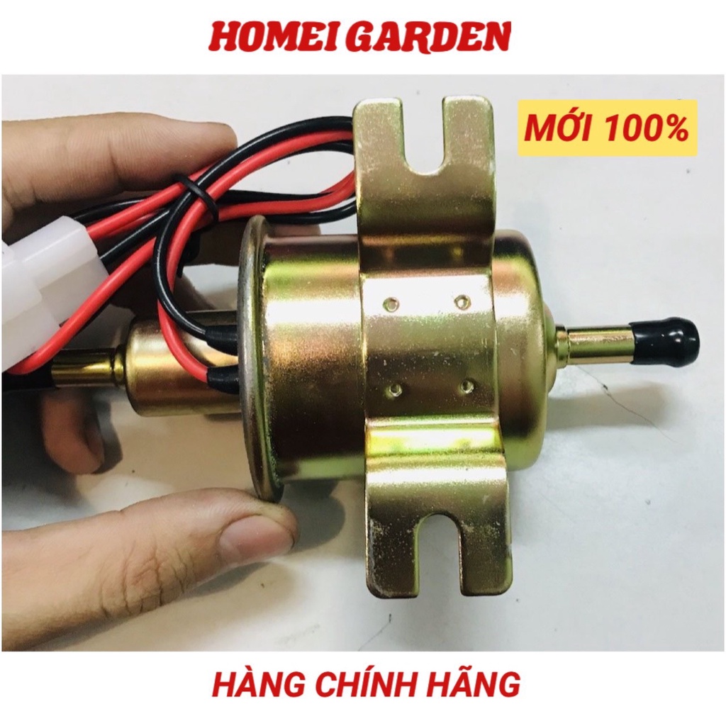 Bơm dầu diesel 12V bơm tự mồi HEP-02A bơm nhiên liệu xăng bơm dầu 80 - 100 lít một giờ - D0110