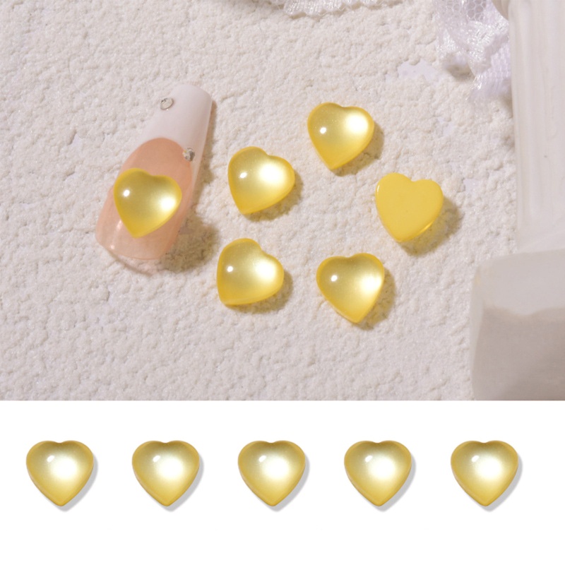 Set 5 Đá Mắt Mèo 3D Trang Trí Móng Tay Charms