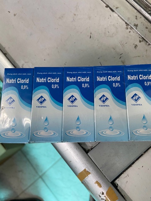 Combo 10 chai Nước Muối Sinh Lý Natri clorid 0,9%